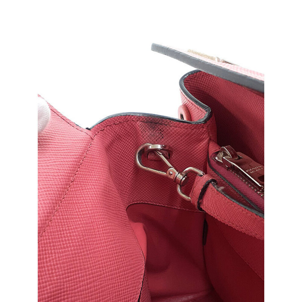 PRADA Saffiano Leather Handbag Bag - Picture 4 of 9